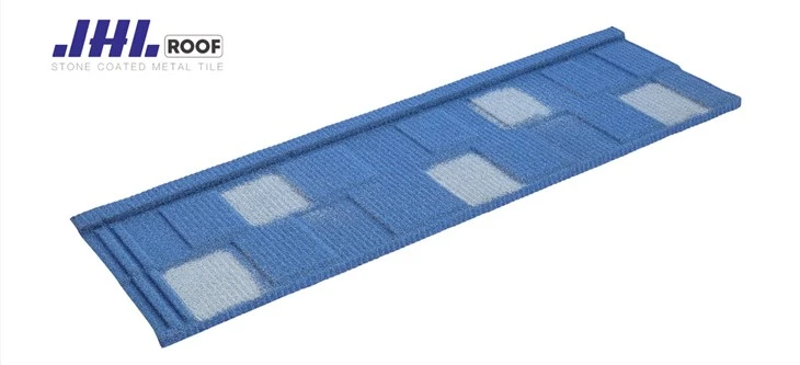 Stone Coated Metal Roof Tiles On Floor