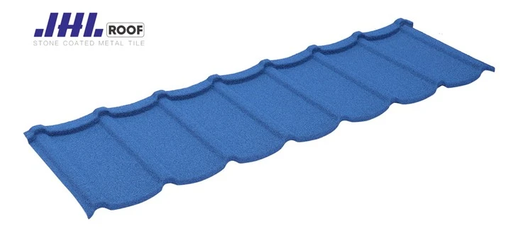 Stone Coated Metal Roof Tiles On Floor