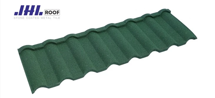 Stone Coated Metal Roof Tiles On Floor